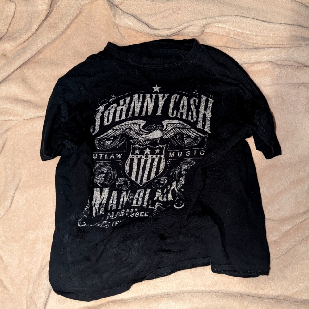 Johnny Cash Tshirt large